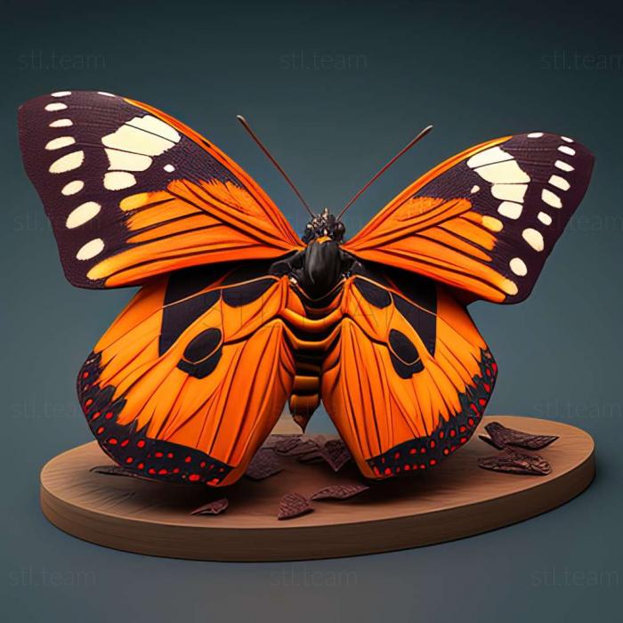 3D модель Heliconius hecale (STL)